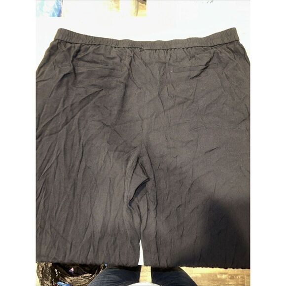Halogen Black Pull On Elastic Back Pants. Size 22.   NWOT. 16 - Picture 4 of 10
